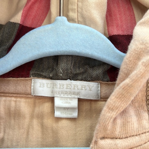 Burberry Toddler Hooded Sweater Size 4T - Picture 3 of 5